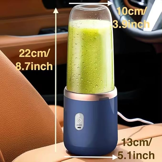 6 Blade Mini Blender- 2 Bottles image 2