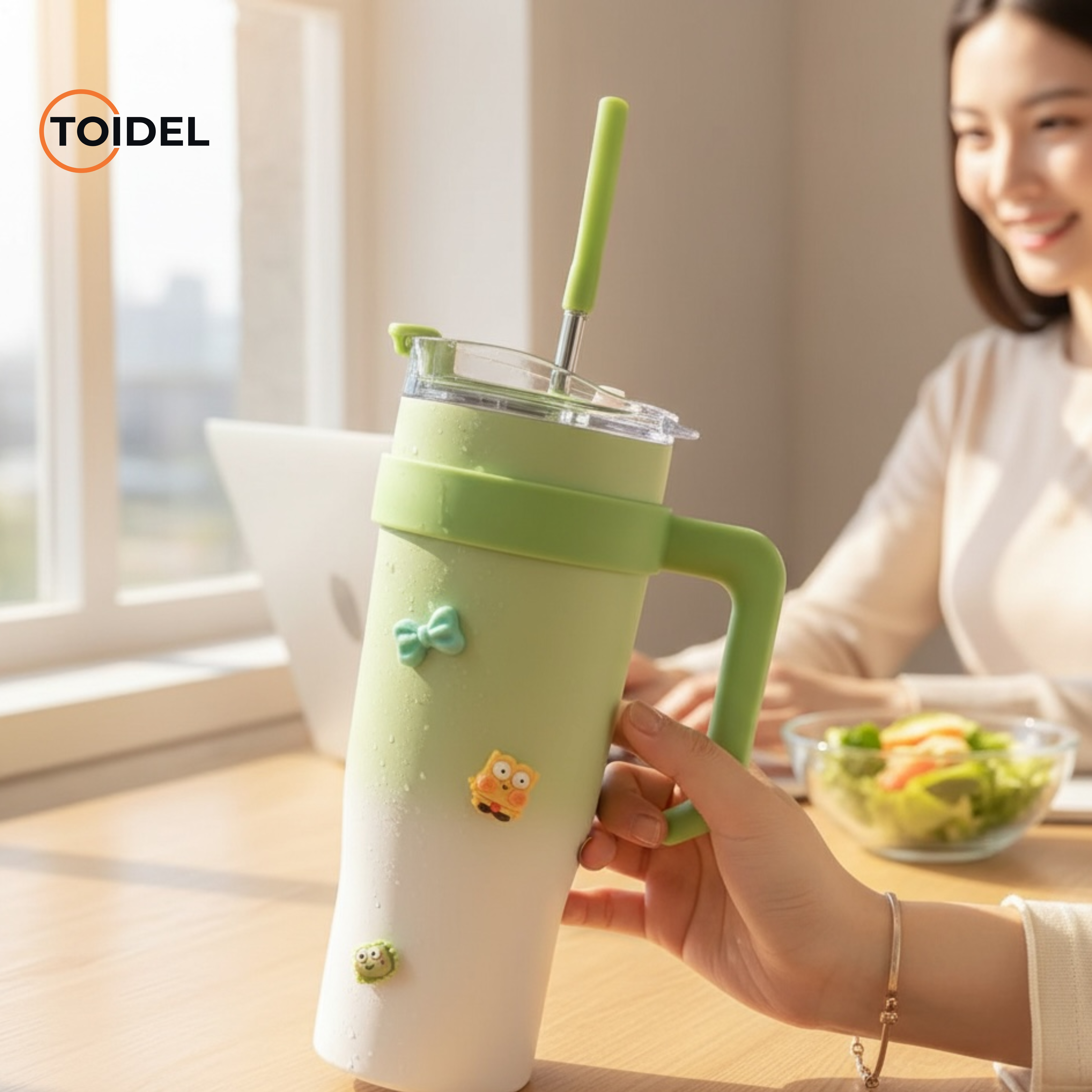 Stainless Steel Fancy Tumbler (1200 ml) image 2